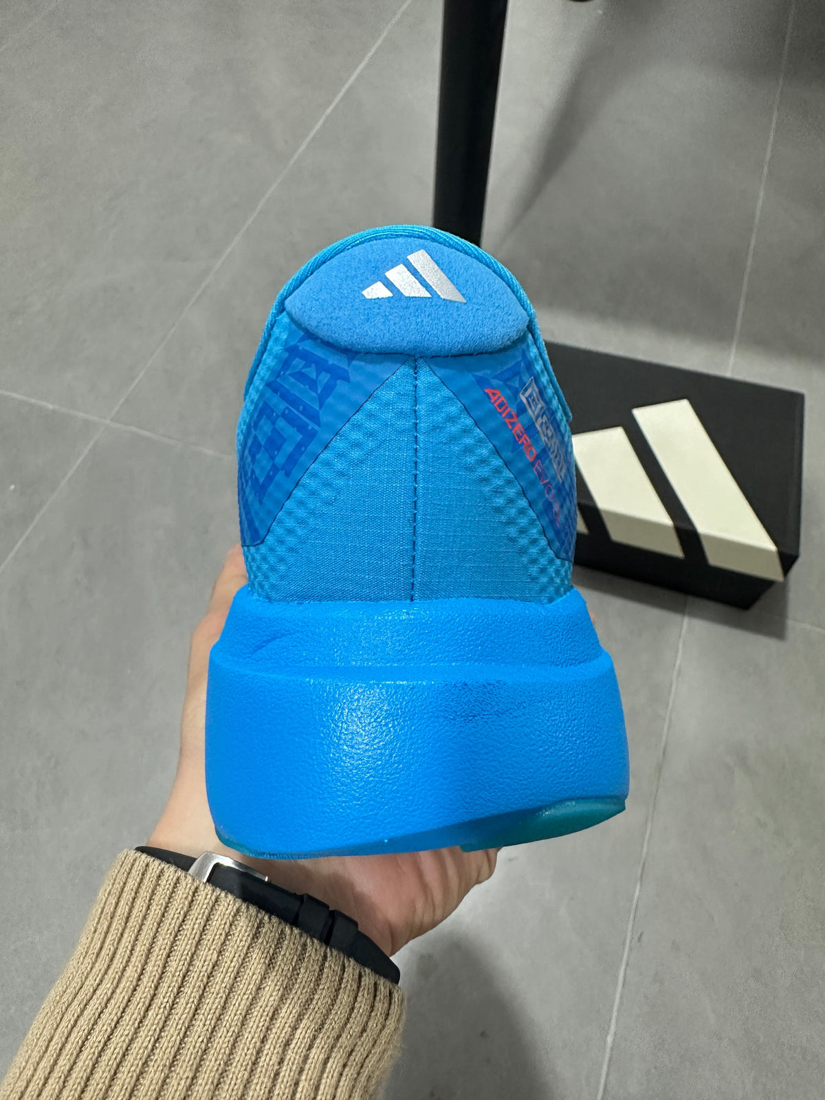 Adidas Lightstrike Pro JR2023 Blue Red Running Shoes