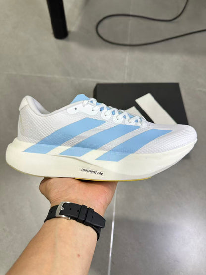 Adidas Lightstrike Pro White Blue Running Shoes JQ4527