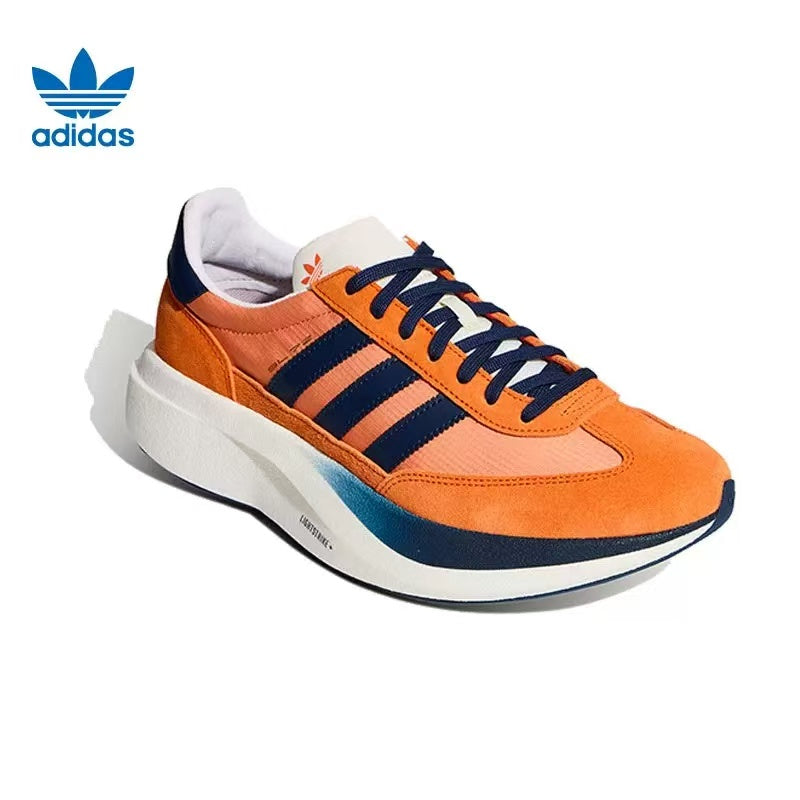 adidas Lightstrike Orange and Navy Sneakers