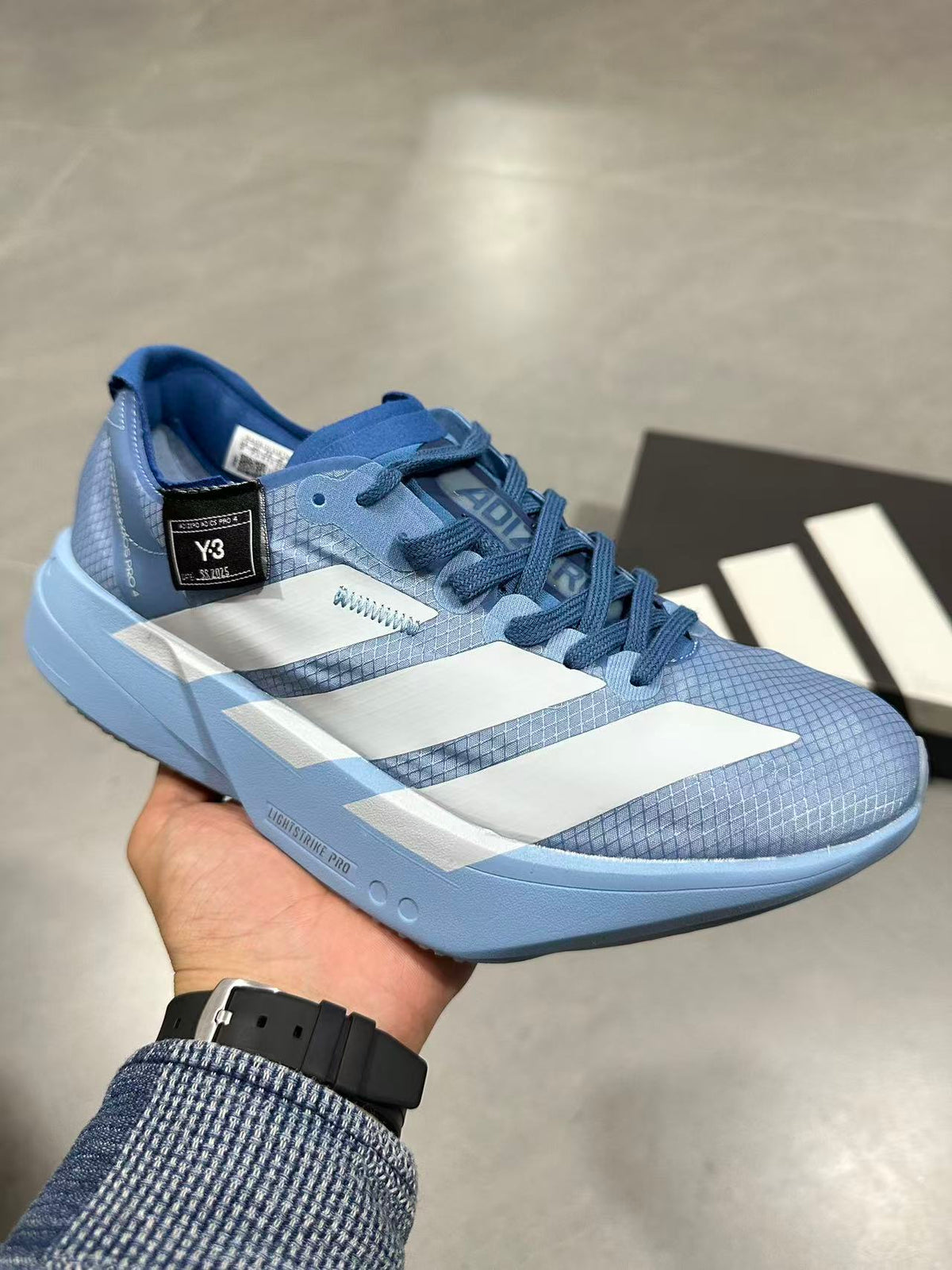 Adidas Lightstrike Pro Running Shoes in Blue