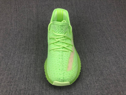 Adidas Yeezy Boost 350 V2 Kids Sneakers in Glow Green