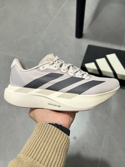 Adidas Lightstrike Pro Running Shoes White and Gray KJ2001
