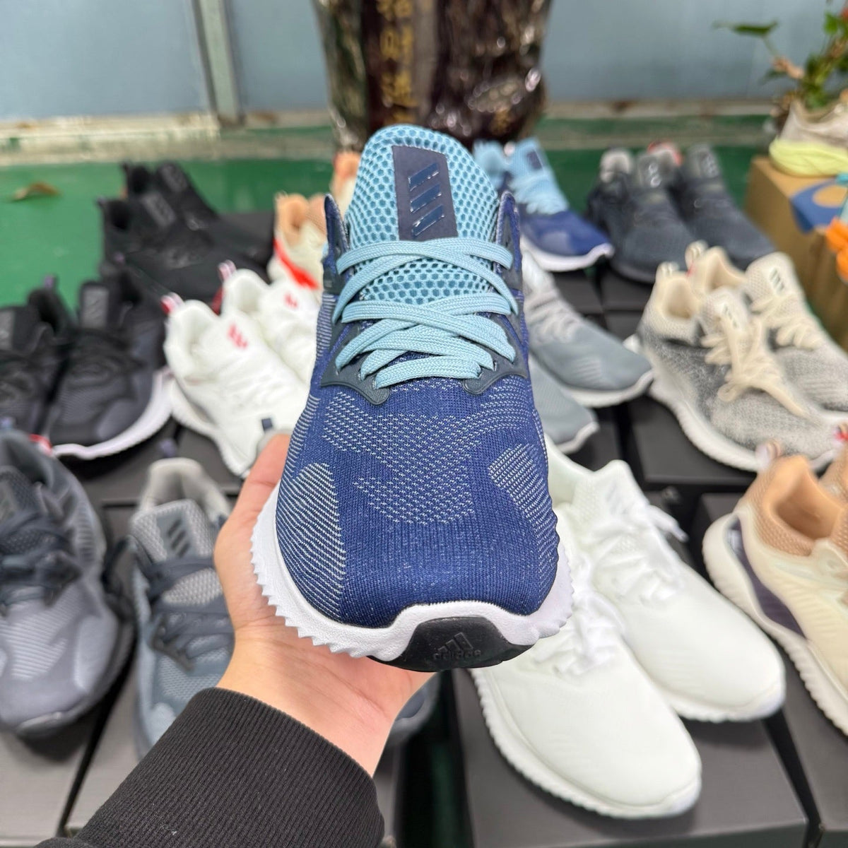 adidas Alphabounce HPC AMS M Sneakers in Navy Blue