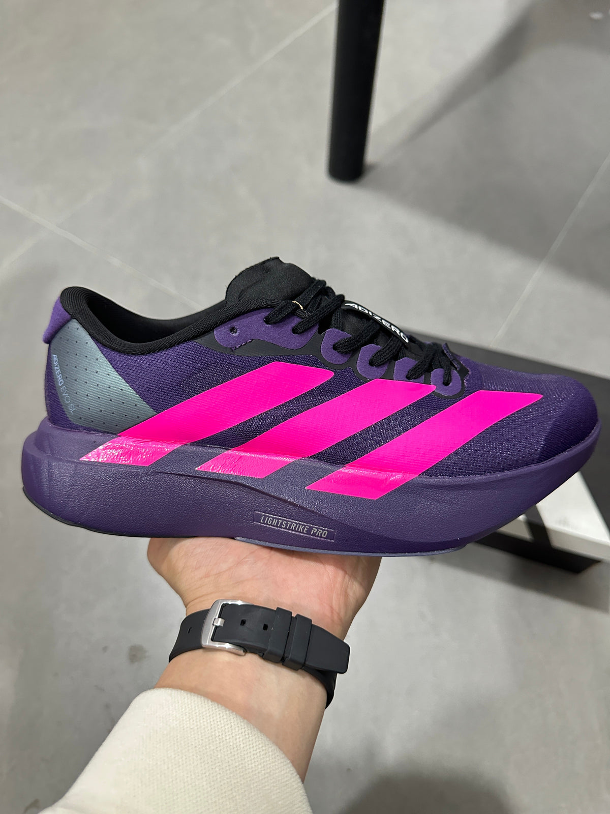 adidas Adizero Running Shoes Purple Pink