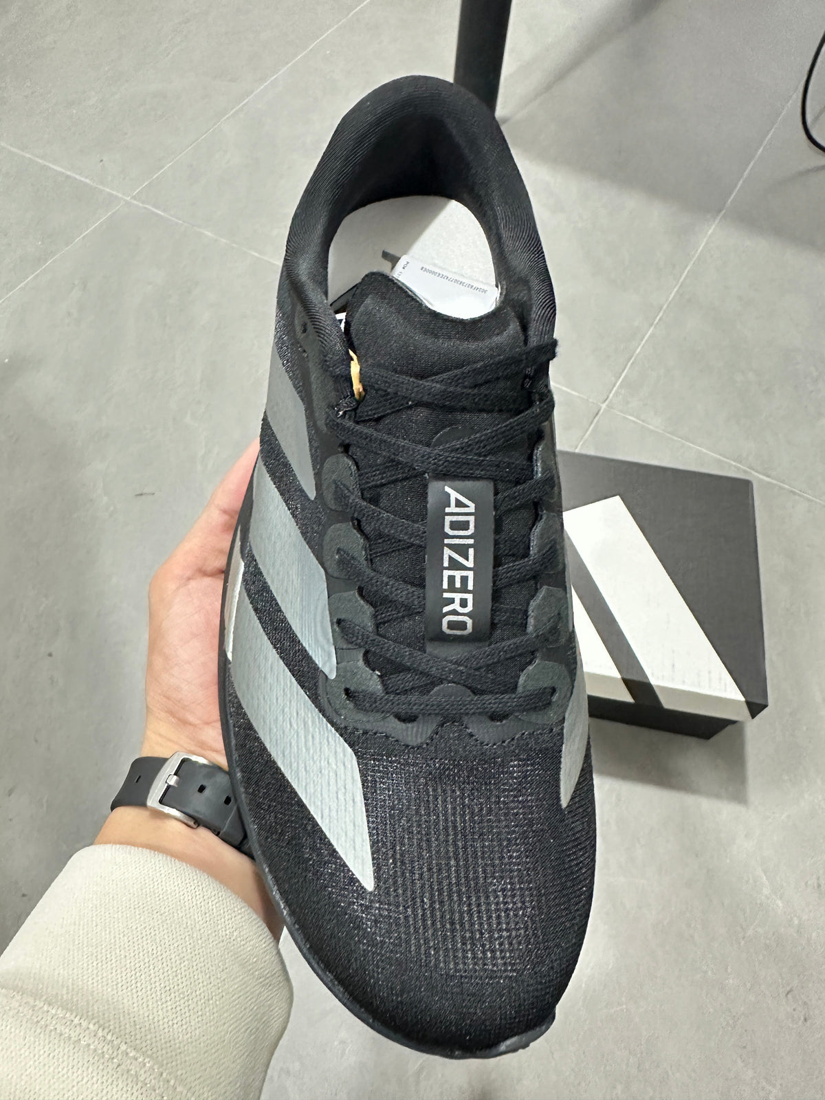 Adidas Lightstrike Pro Running Shoes Black White JP7147