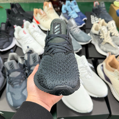 adidas AlphaBounce HPC Sneakers in Dark Gray Green