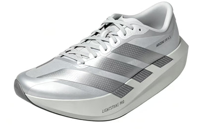 Adidas Adizero Evo SL 2 Carbon Grey Silver Sneakers