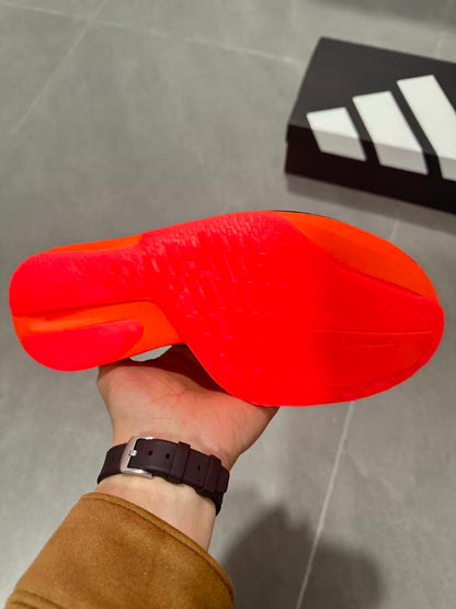 Adidas Adizero Adios Pro 5 Running Shoes, Red and Lime