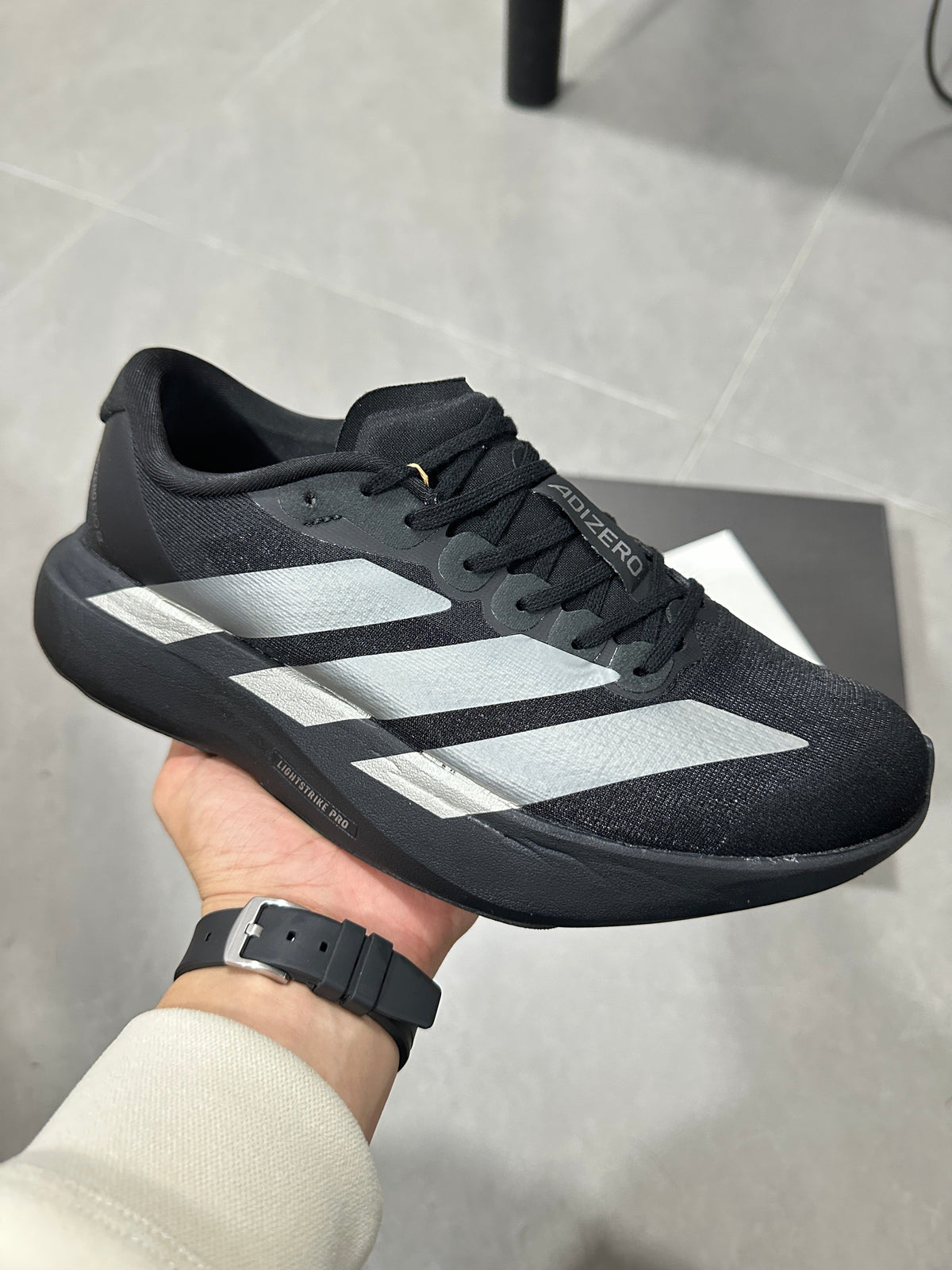 Adidas Lightstrike Pro Running Shoes Black White JP7147