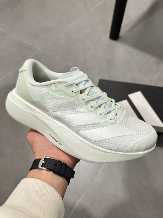 adidas Lightstrike Pro Running Shoes White Green JR5840