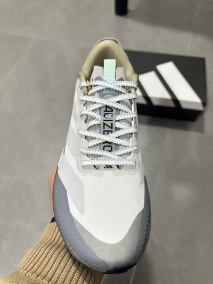 Adidas Adizero Boston Running Shoes White Gray