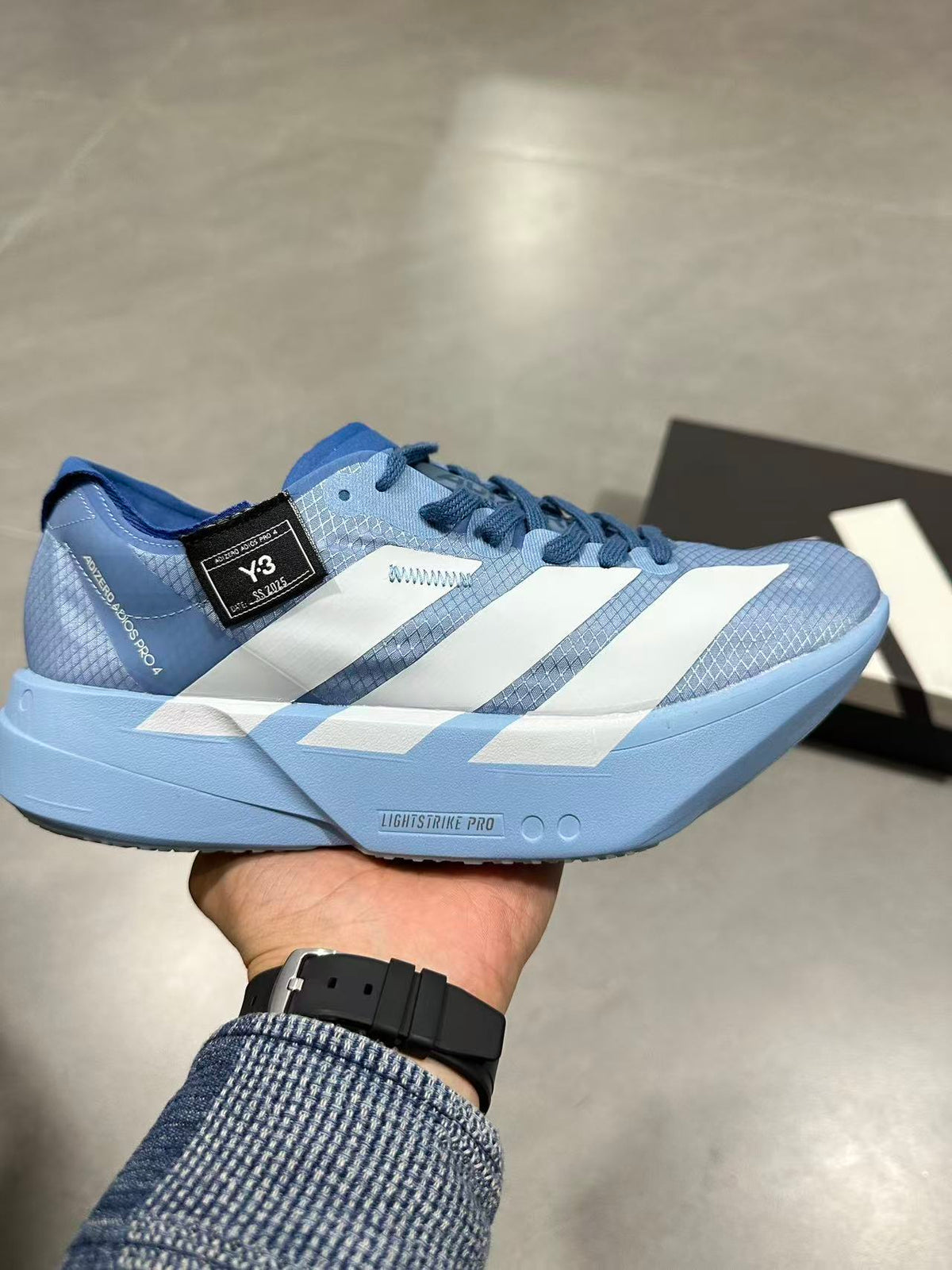 Adidas Lightstrike Pro Running Shoes in Blue