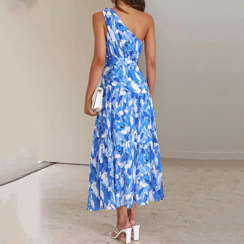 2026 Fashionable Summer Print Maxi Dress for Women
